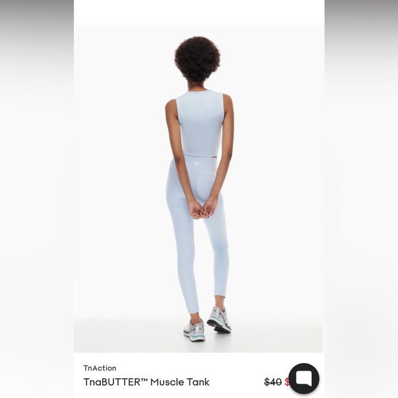 TNAButter muscle tank, black, M - Picture 6 of 8